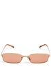 Square metal sunglasses