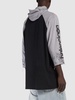 3B stencil hooded stretch cotton t-shirt