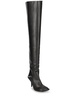 95mm Faux leather over-the-knee boots