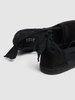 Suede lace-up espadrilles