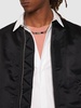 Margiela 6 logo brass chain necklace