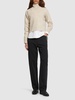 Erise brushed wool knit sweater