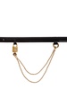 Patent leather belt