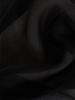 Couture bow silk organza top