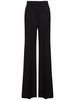 Oxalis stretch wool straight pants