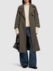 Utrench twill trench coat