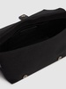 Folded satchel bag