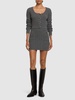 Wool knitted cardigan
