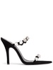 105mm Venus suede sandals