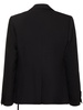 Galm deconstructed asymmetric blazer
