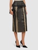 100mm Kate Max glittered velvet pumps