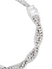Crystal braid collar necklace