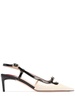 55mm Mini Buckle patent leather pumps
