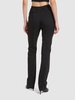 Stretch cady straight pants