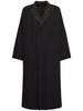 Cotton blend long coat