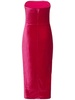 Camden velvet midi dress