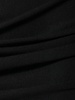 Stella open back jersey sablé long dress