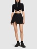 Sculpting jersey cutout top