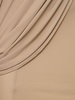 Draped viscose jersey mini dress
