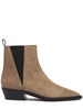 35mm Bekah suede flat boots