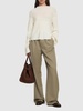 Koro ribbed knit wool blend sweater