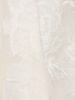 Galaxy satin cape corset bridal gown