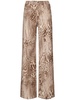 Leopard print mid rise boyfriend jeans