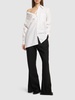Daria dropped shoulder poplin shirt