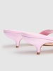 50mm Helamu patent leather mules