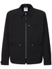Water-repellent poly twill jacket