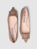 10mm Gommettine leather ballerinas