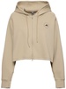 ASMC sportswear cropped hoodie