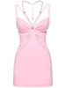 Butterfly cutout mini dress