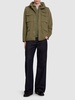 Unlined cotton gabardine filed jacket