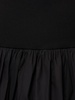 Bubble knit viscose blend mini skirt