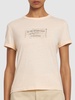 Cotton jersey logo t-shirt