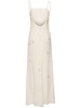 Avebury double plissé midi slip dress