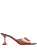 70mm Lupita Glass PVC mules