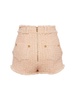 High-rise tweed shorts