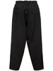 Wide wool pants