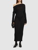 Barbro knit wool midi dress