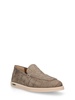 10mm Cocco print leather loafers