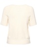 Raglan-sleeve terry knit cotton top