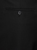 Low-waist tailored wool blend pants