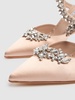 90mm Lurum satin mules