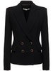 Wool double breasted blazer