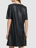 Eliot embossed faux leather mini dress