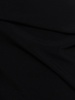 Le Haut Peplo draped satin top