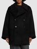 Marian oversize wool blend peacoat