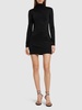 Parker stretch jersey cutout mini dress